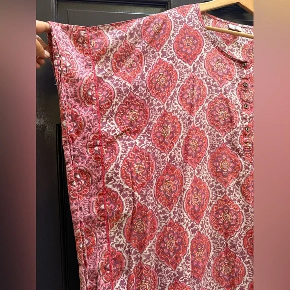 Anokhi Caftan/Beach Cover Up - Picture 2 of 4